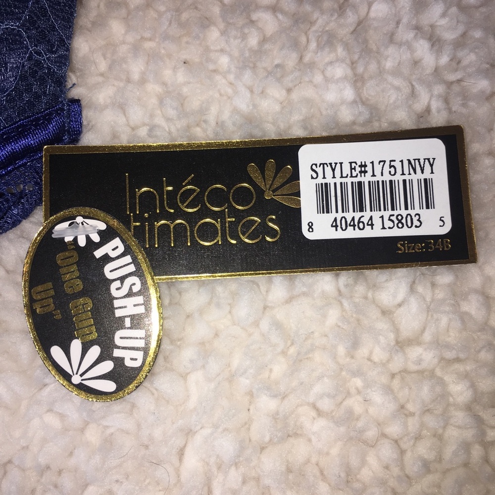 NWT Inteco Intimates 34B - Picture 3 of 3